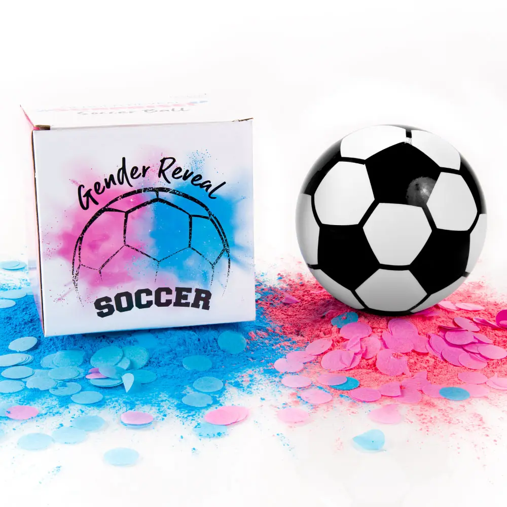 Soccer Ball - Football Balls for Soccer Theme Gender Reveal Explosions, Sports & Outdoor Accessory