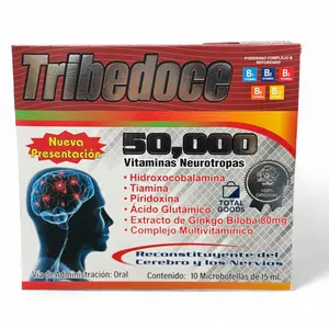 Tribe doce 50,000  Ampolleta Bebible 10 Vials Supplement