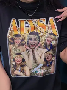 ALYSA LIU Bootleg Tee Shirt - Sweatshirt - Hoodie Heavy Cotton - Women's Wear