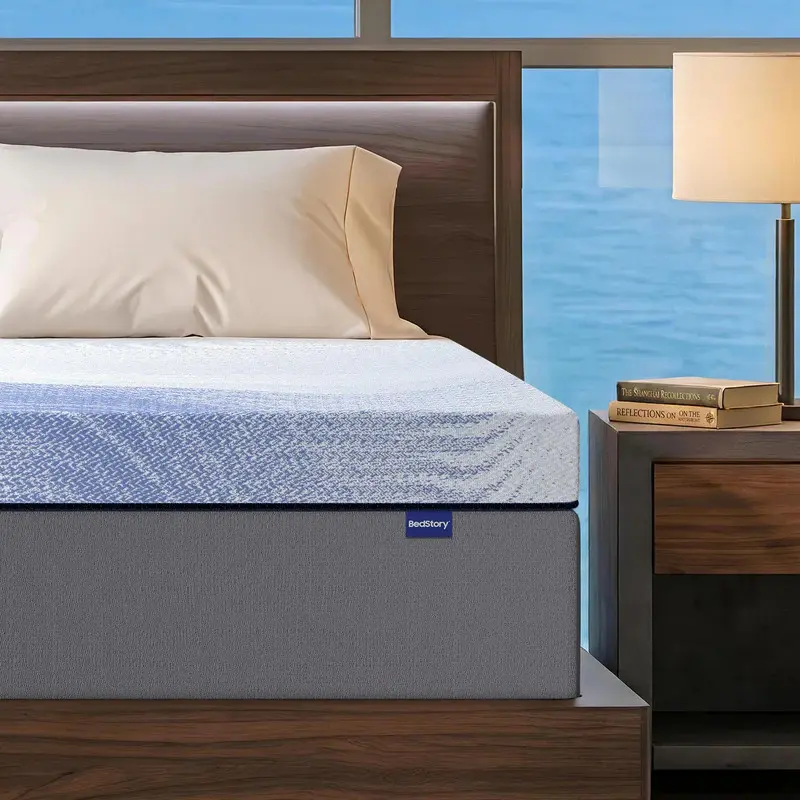 BEDSTORY SPINEALIGN Firm Memory Foam Mattress Topper - Pressure Relief, Spinal Support for Back Sleepers - Elasticity Mattress Pads, Toppers & Protectors (2", 3", 4" Options)