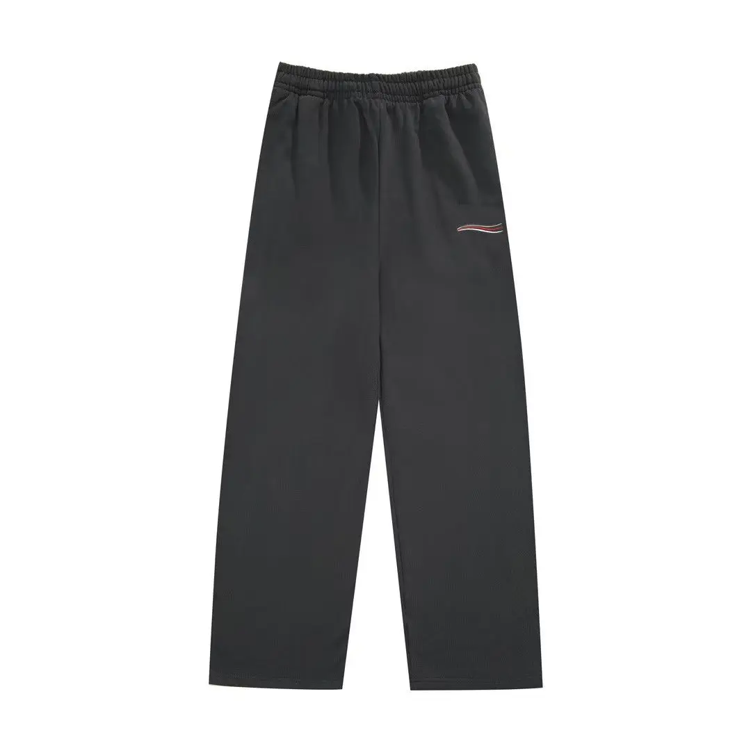 Luxury Designer Sweatpants for Men & Women - Casual Loose Fit Trousers with Embroidered Letter Print - Stylish Solid Color Fashion Pants