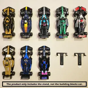 Modern Wall-Mounted Racing Model Stand, Home Decor Accessory, Personalize Your Space, Ideal for Displaying Favorite Memorabilia, Display Holder