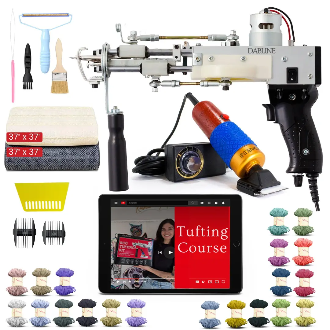Dabline Rug Tufting Gun Kit