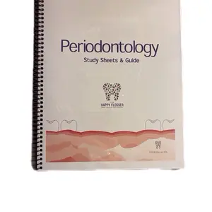 Periodontology Study Sheets & Guide Dental Hygiene Periodontology Study Notebook Workbook