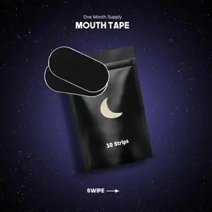 30 Pack Upgraded Ultra Breathable Mouth Tape - Super Breathable - Gentle - Comfort - Enhanced Adhesion Sports Accessories-Hypoallergenic sport accessory skincare