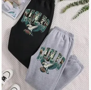 Retro #Eagles Football Sweatpants, #Eagles Fan Gift, Retro Game Day Sweatpants, Bird Gang Shirt, Graphic Sweatpant, Streetwear Sweatpant, Unisex Sweatpant Casual Classic Sweatpant, Cotton Graphic Casual Sweatpants