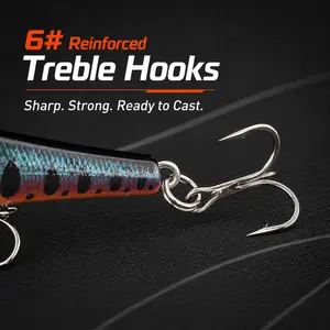 New Sinking Mino with Long Tongue: Deep-Diving Lure for Bass, Black Bass, and Other Game Fish Mini Stainless Steel Bow Arrows Set