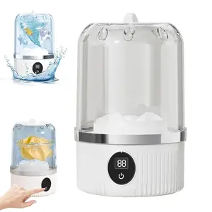 Portable Washing Machine, Underwear Washer, Small Washing Machines, Mini Washing Rechargeable Washing-Machine, Laundry Cup for Bra, Underwear, Socks