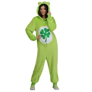 Adult Care Bears Good Luck Bear Costume Onesie