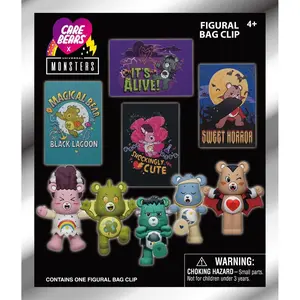 Care Bears, figural bag clip