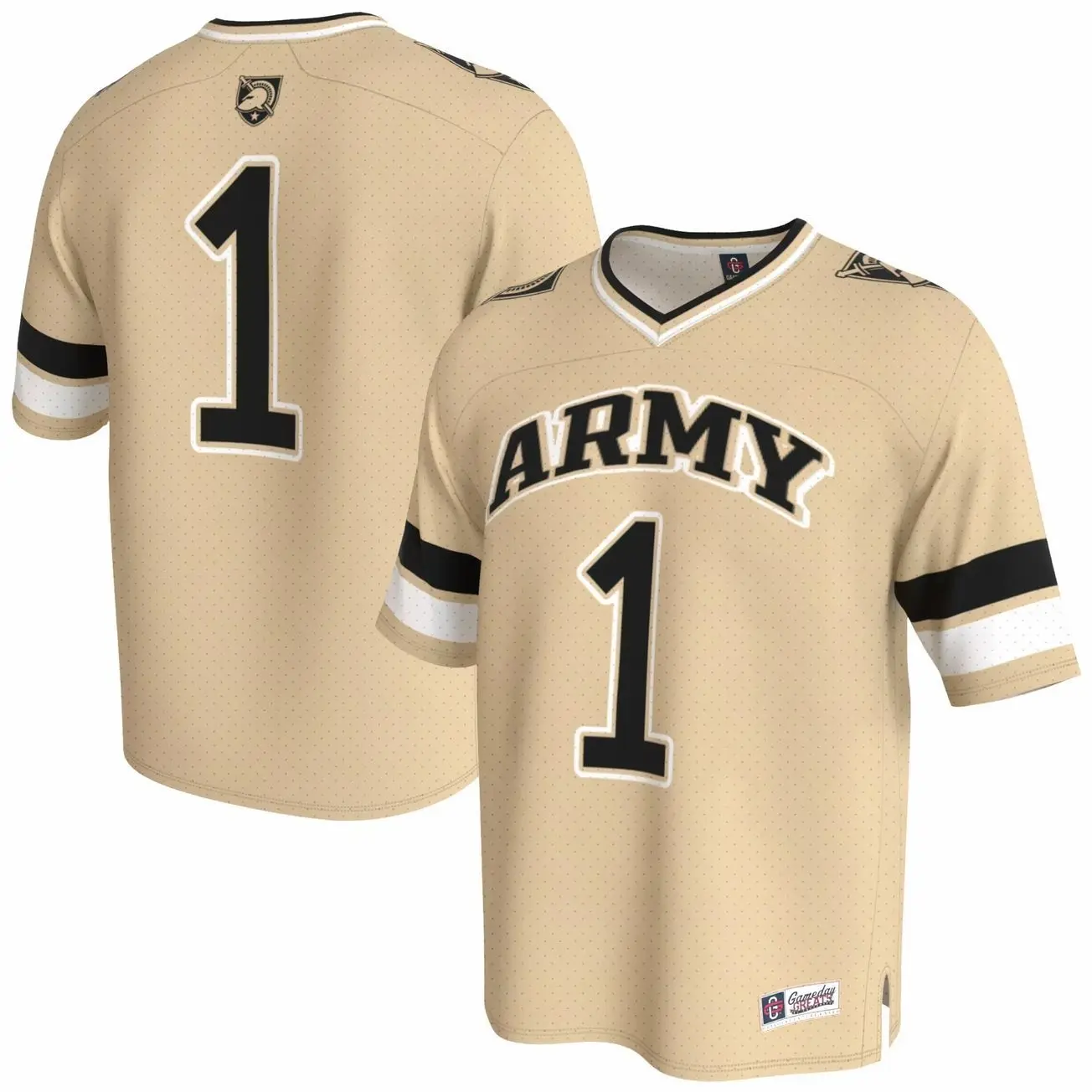 Army Black Knights GameDay Greats Unisex Lightweight Collegiate Football Fashion Jersey - Gold