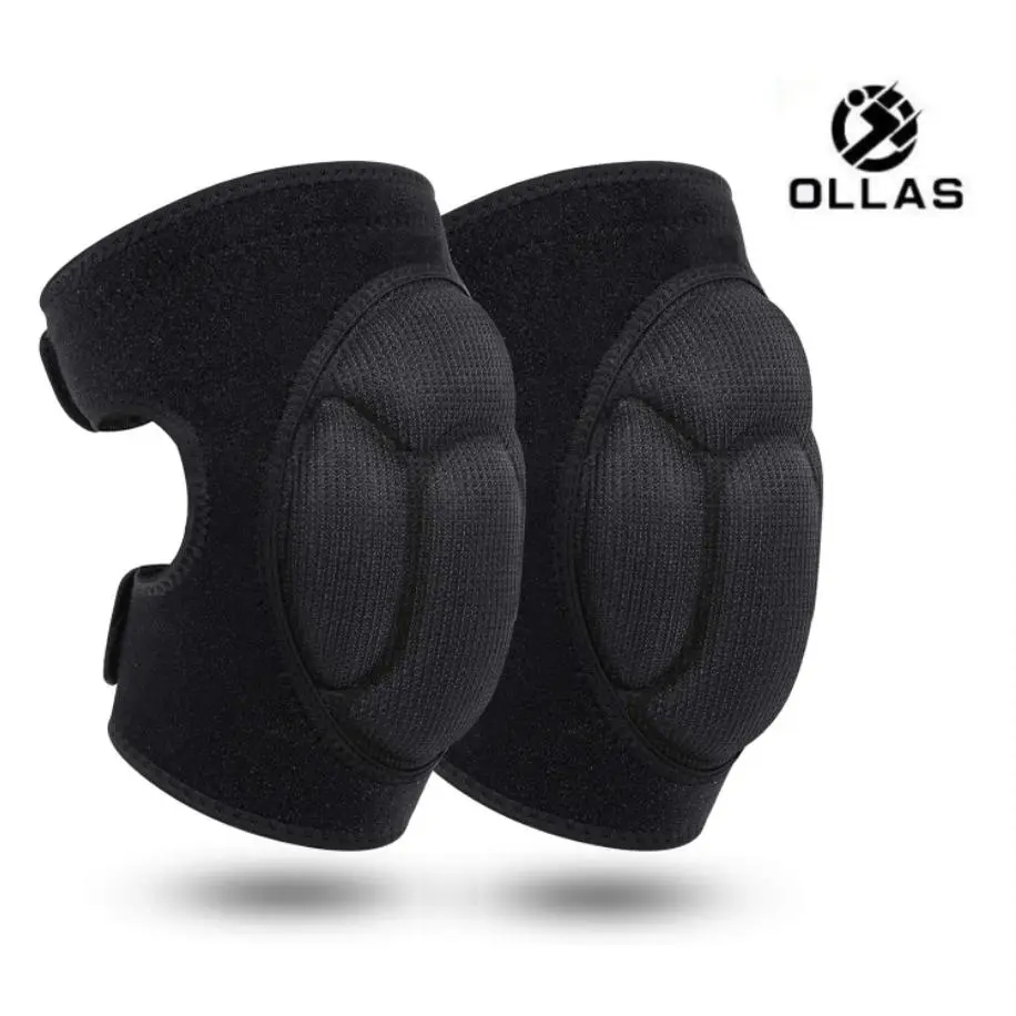Curved Protective Knee Guards for Construction & House Cleaning - Comfortable Fitted Sleeves Offering All-Round Protection & Non-Slip Design, Gardening, Velcro, Eva Foam, Knee Pads, Adult, 100-220Lb, 1 Pair, Anti-Slip