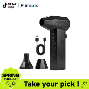 Mini Turbo Jet Fan – 130,000 RPM High-Speed Handheld Blower, 0.77 lbs Lightweight Design,  USB-C Fast Charging,