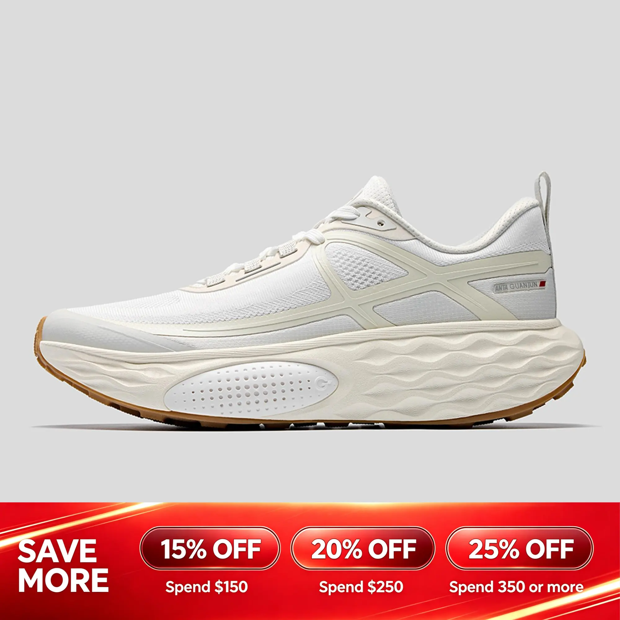 [Back to School] ANTA MEN Wind Wander Trail Running Shoes Rebounce Cushioning Comfortable Sports Shoes BTS