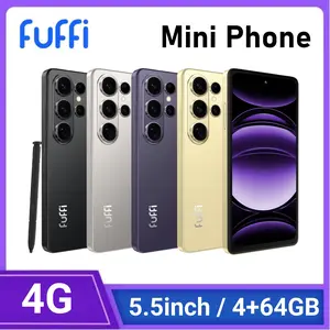 FUFFi-S26 Pro Mini Phone, Portable Phone, 5.5 Inch, 4+64GB ROM/32GB ROM, Dual Sim Cellphone, 5+13mp Camera, 4G Network,2500mah Battery, Android Smartphone