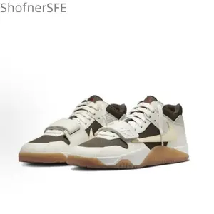 Comfortable Low-Top Retro Basketball Shoes in Black and White for Men and Women Unisex Style