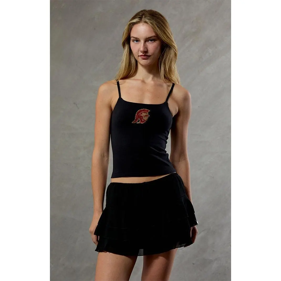 WILD COLLECTIVE Women's USC Trojans Sculpt Tank Top