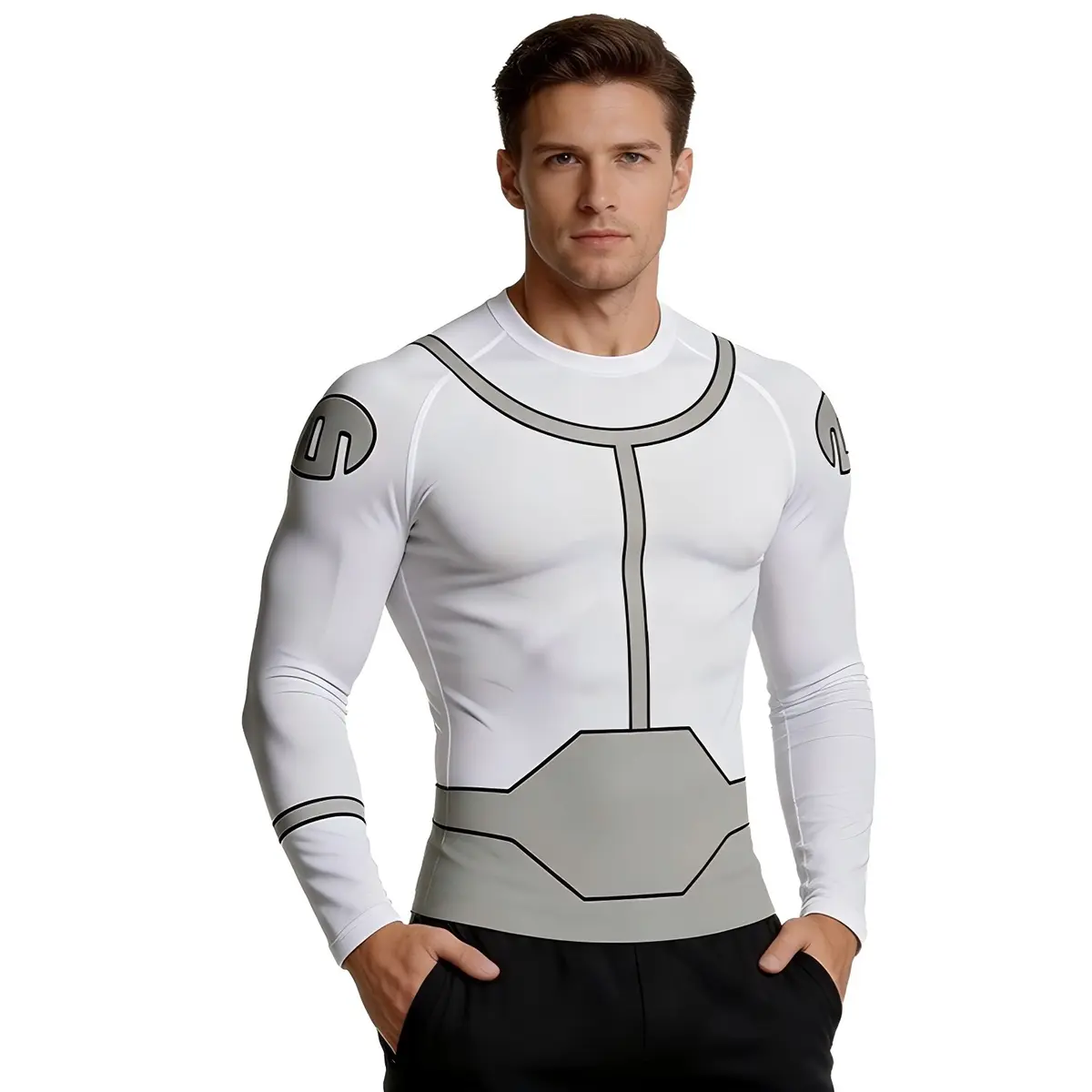 ECOSLAND Mens Viltrumite Mark Workout Top Viltrumite Athletic T-Shirt Viltrumite Gym Tee