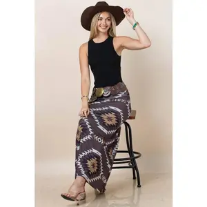 KAYCEE AZTEC SKIRT