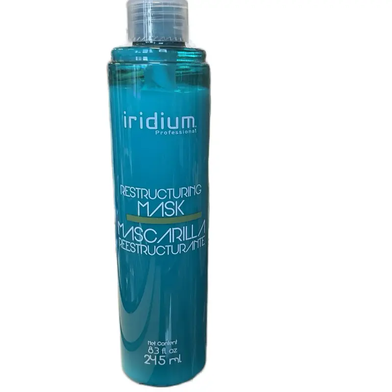 Iridium Professional Restructuring Mask for Damaged Hair - Restores Moisture Softness Strength & Shine with Wheat Amino Acids & Phyto-Nutrients 8.3 fl oz