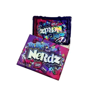 10pcs Mylar Bags Holographic Gift Surprise Holiday Parties Birthdays Packaging Funny Props DIY Playsets Proof Zipper bag Party Gift Packs Party Favor Packs