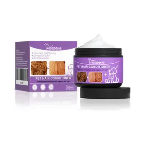 Dog & Puppy Pet Conditioner & Deodorizer - Formulated - for Cats & Dogs pet coat care dog grooming cat fur care