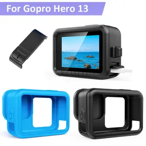 Silicone Case For GoPro 13 Full Protective Cover Sleeve Shell For GoPro Hero 13 Lens Cap Cover Side Cover Camera Accessories
