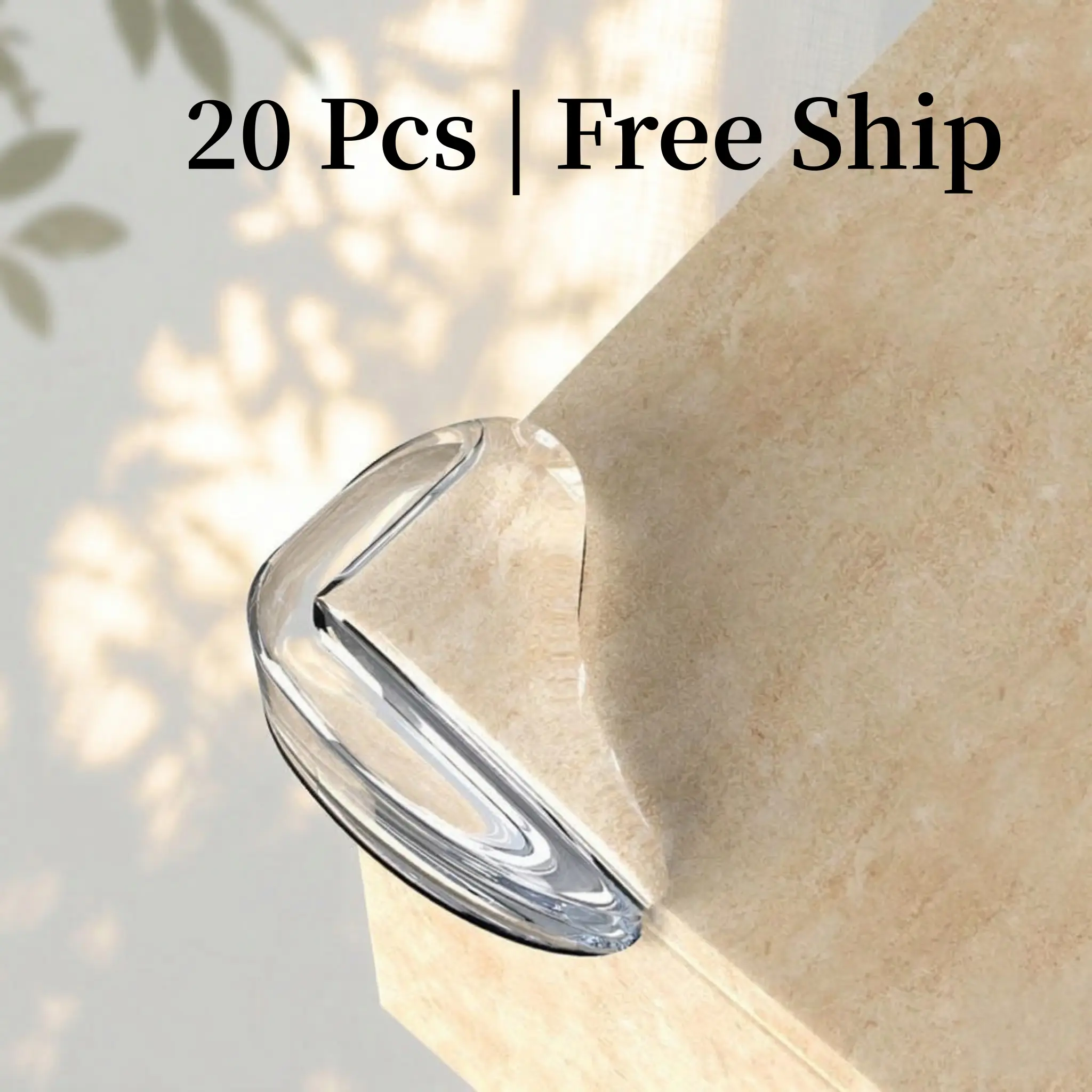 20 Pcs Table Corner Protectors For Bump SafetyClear Transparent Flexible Adhesive Protection