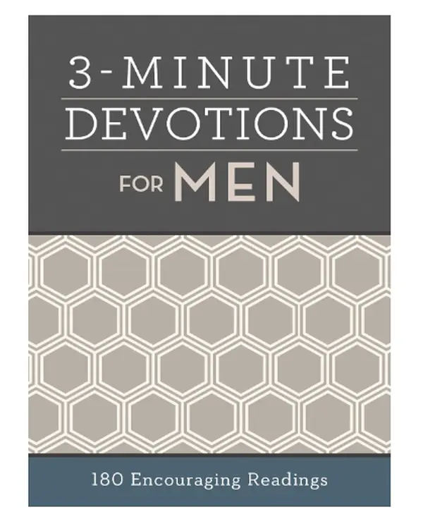 3-Minute Devotions for Men: 180 Encouraging Readings