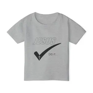 Jesus Did It Toddler Tee - Celebrate His Sacrifice!
