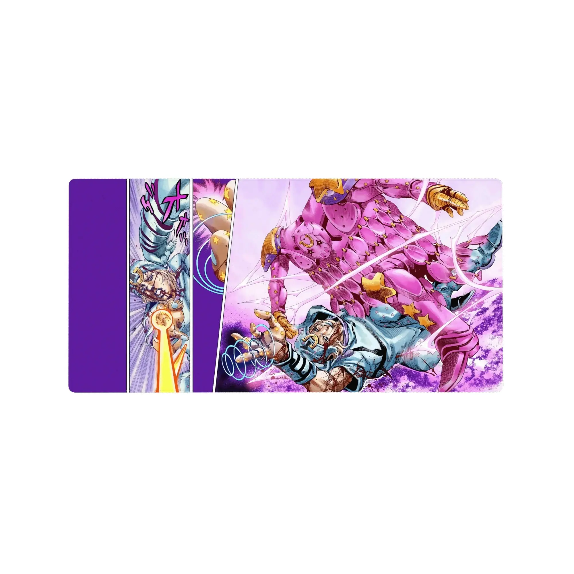 JoJo's Bizarre Adventure Desk Mat, Anime Large Keyboard Gaming Mouse Pad, Otaku Decor