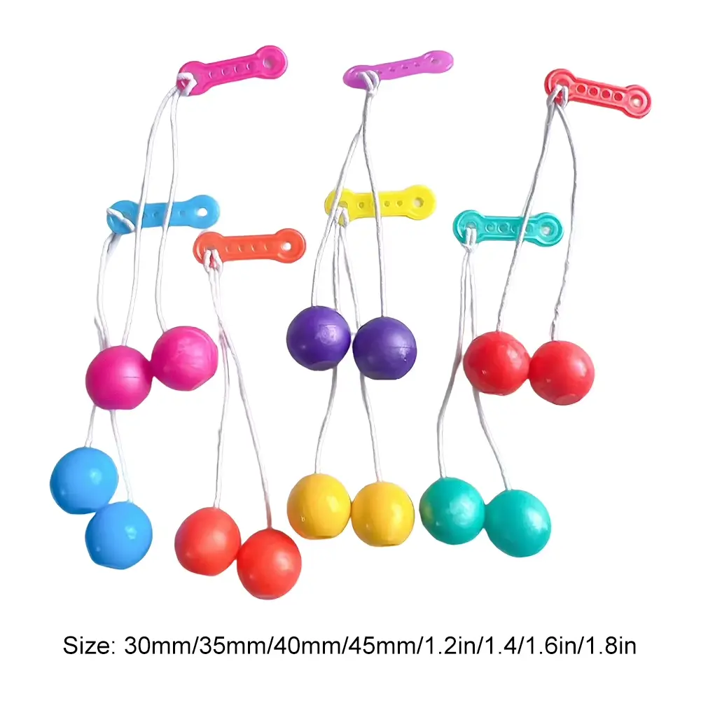Toy Ball with Flashing Lights Fidget Noise Maker Novelty Clackers Toy for Nighttime Playtime and Training