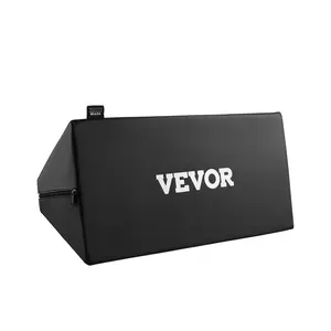 VEVOR Preacher Curl Pad, Portable Preacher Pad, Space-Saving Bicep Exercise Support, High-Density EVA Foam Weight Lifting Workout Equipment, Barbell & Dumbbell Bicep Curl Support Isolator for Home Gym
