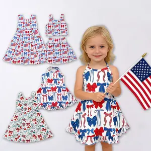Athletic 4th of July Girls Dress