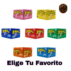 Bubbaloo chewing gum box of 47 pieces. Choose your favorite flavor.