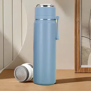 Stainless Steel Vacuum Insulated Cup Tumbler, Drinkware Tumbler, High-Value Bullet Head Large Capacity Portable Thermos Flasks, Ideal for Students, Workers, Moms