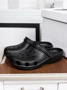 Unisex Fashion Casual Sporty Breathable Clogs Hole Shoes, Beach Outdoor Wear Slip-On Soft Sole Sandals, Sizes 36-45, Comfortable Summer Footwear