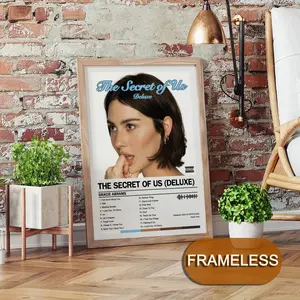 Gracie Abrams Poster Music Album Modern Art 2D Poster, Suitable For Bedroom Living Room Decor. Vibrant Colors, Clear Images Ideal For Home Office Decor.