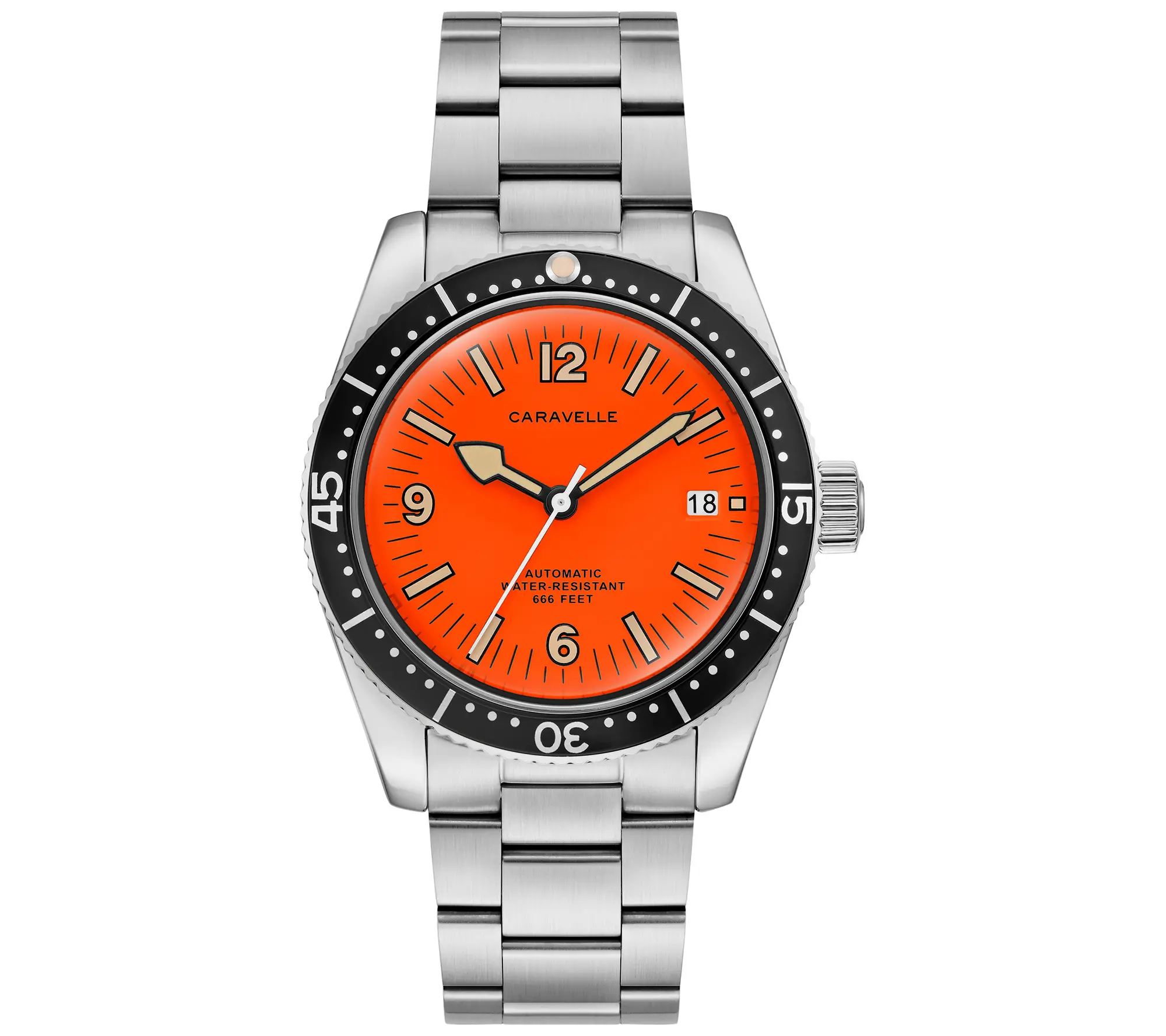 Caravelle x Kevin O'Leary by Bulova Orange Sea Hunter Watch