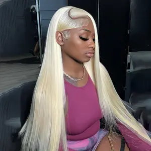 Tuneful 613 7X6 Lace Front Wig Human Hair HD Transaprent Lace Frontal Wigs For Black Women 180% Density Wear and Go Glueless Wigs Human Hair Pre Cut Blonde Wig 32inch