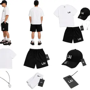 LAI Premium Summer T-Shirt & Shorts Set Stylish Casual