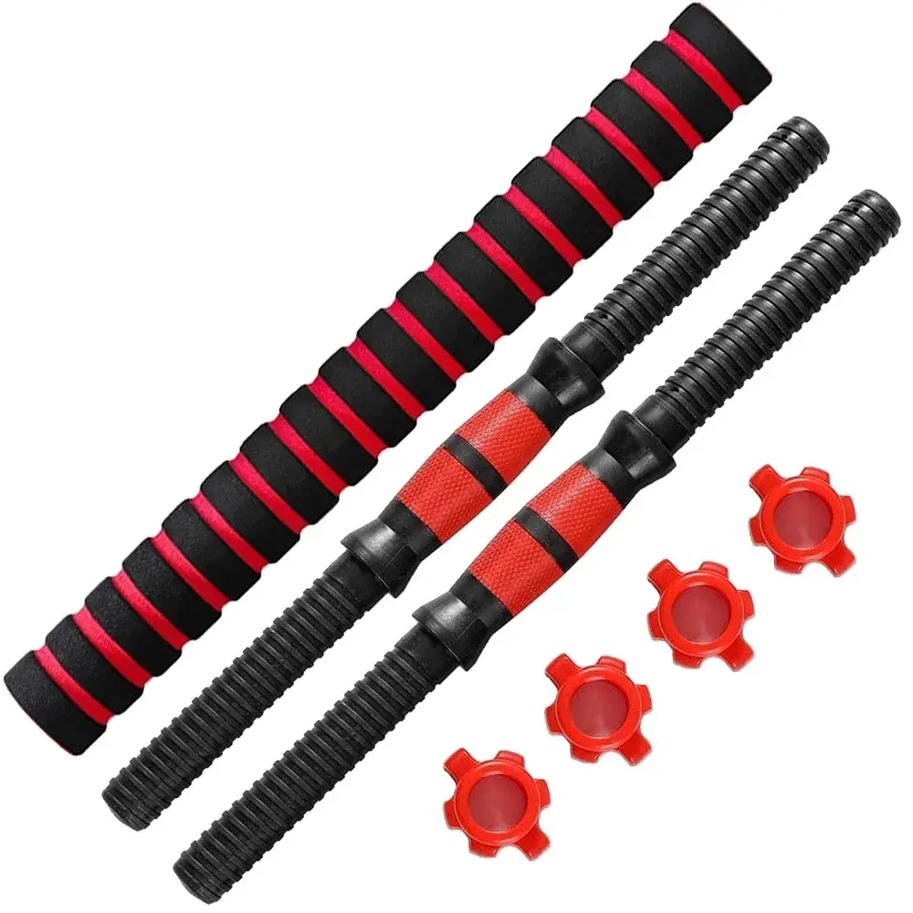 Adjustable Dumbbell Bar Set, 7 Counts/set Dumbbell Connector, Home Gym Workout Equipment for Deep Squat, Strength Training Equipment, Home Workout Gear, Fitness Training Equipment, Gym Stuff