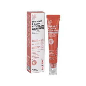 [RUBY VIBE CO] Twilight & Dawn Eye Cream - Age Lift with Ceramides Retinol Bakuchiol & Multi-Peptide for Youthful Radiance