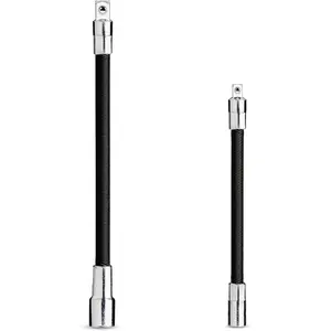 00239A Flexible Set, 1/4-Inch and 3/8-Inch Drives, Flexible Socket Extension Bars, 2-Piece Set
