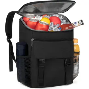 Backpack Cooler, 30 Cans Insulated Lunch Backpack for Men & Women, Portable Leak Proof Cooler Bag for Work Office Picnic Beach Hiking Camping Travel