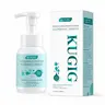 KUGIG Gentle Intimate Cleanser - 6.76 Fl Oz Nourishing Botanical Foaming Mousse, pH-Balanced Wash with Aloe, Prebiotics, Panthenol, Hypoallergenic Unflavored Safe Period Skin Health Intimate Washes & Wipes for Sensitive Skin Adults, Unisex Nontoxic Beauty