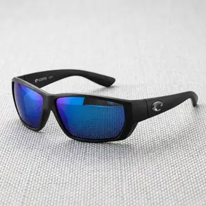 Costa Del Mar Sunglasses Fantail Mens Polarized Sunglasses, UV Protection for Fishing, Boating & Beach 580G Size 59