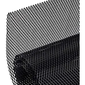 Universal Car Grille Mesh – 40"x13" Aluminum Alloy Bumper Mesh Insert, Durable Protective Grid with Rhombic Design