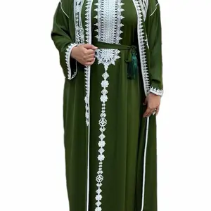 Moroccan kaftan handmade princess gown