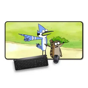 Cartoon Gaming Mousepad - Medium, Large and Extra Large Sizes - Anti-Slip Rubber Base Regular Mousepad